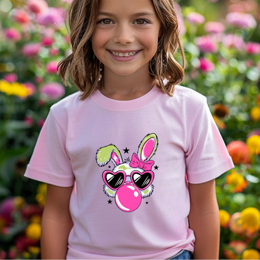 'BUBBLE GUM BUNNY' TEE