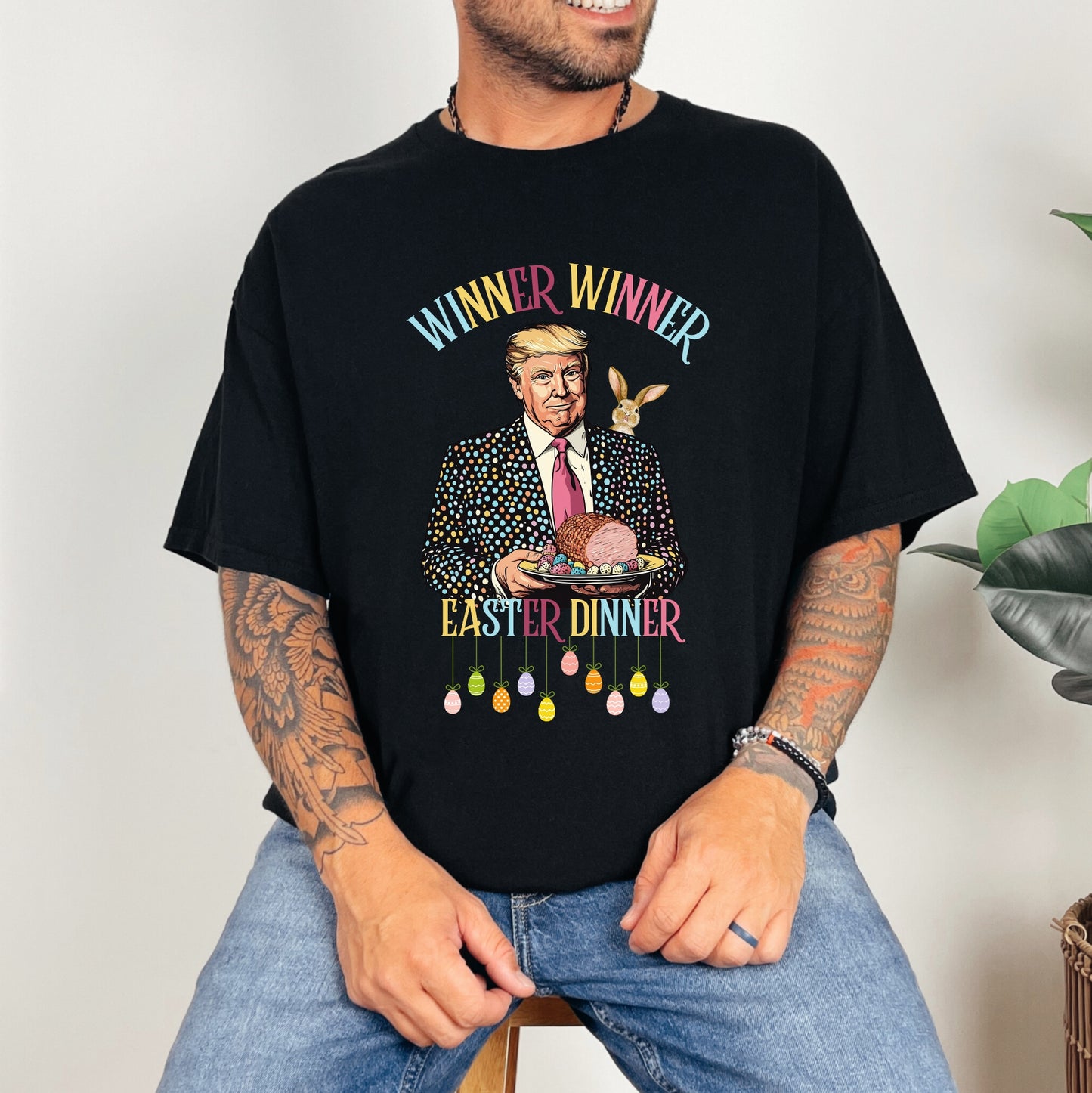 'WINNER WINNER' EASTER TEE