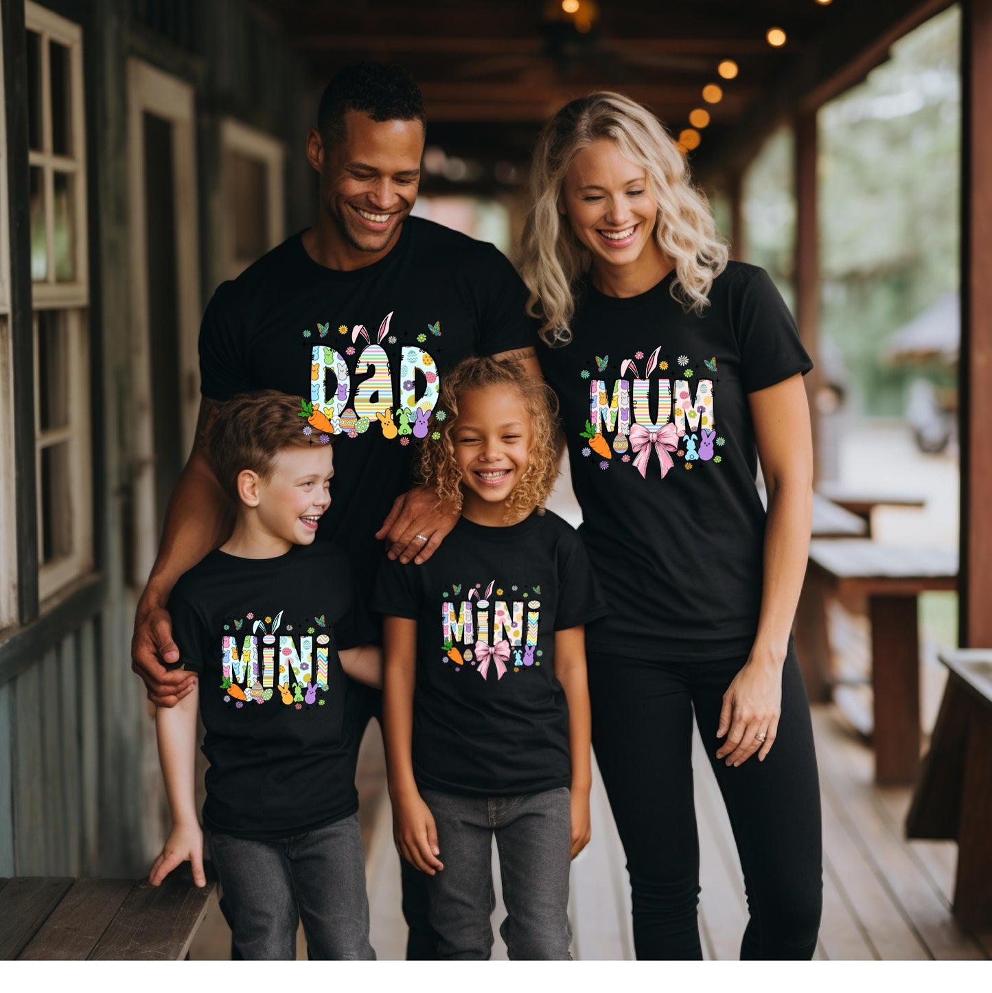 'DAD' MATCHING FAMILY EASTER TEE