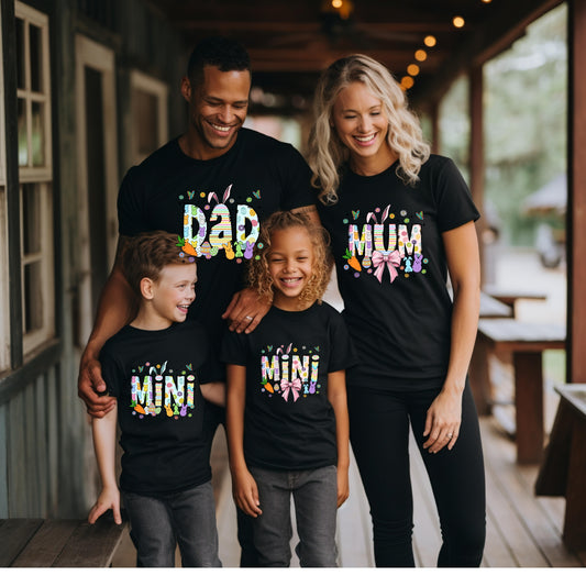'DAD' MATCHING FAMILY EASTER TEE
