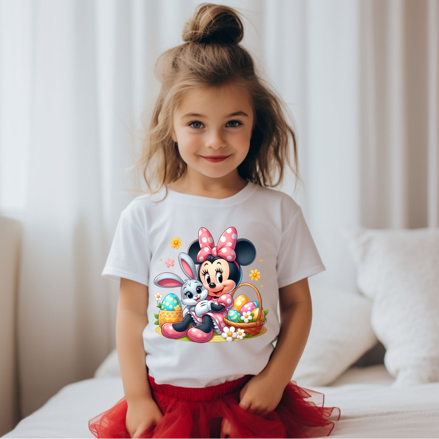 'MINNIE MOUSE EASTER' TEE