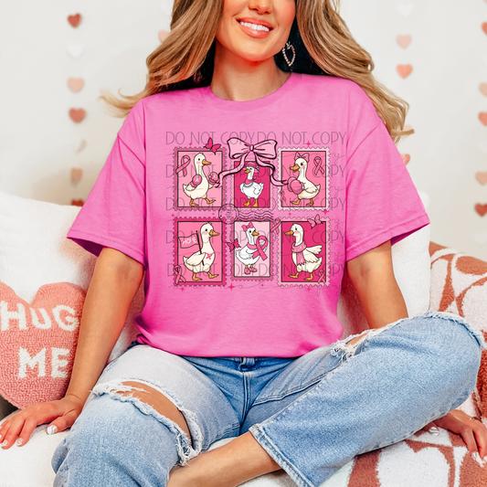 DUCKS - BREAST CANCER AWARENESS TEE