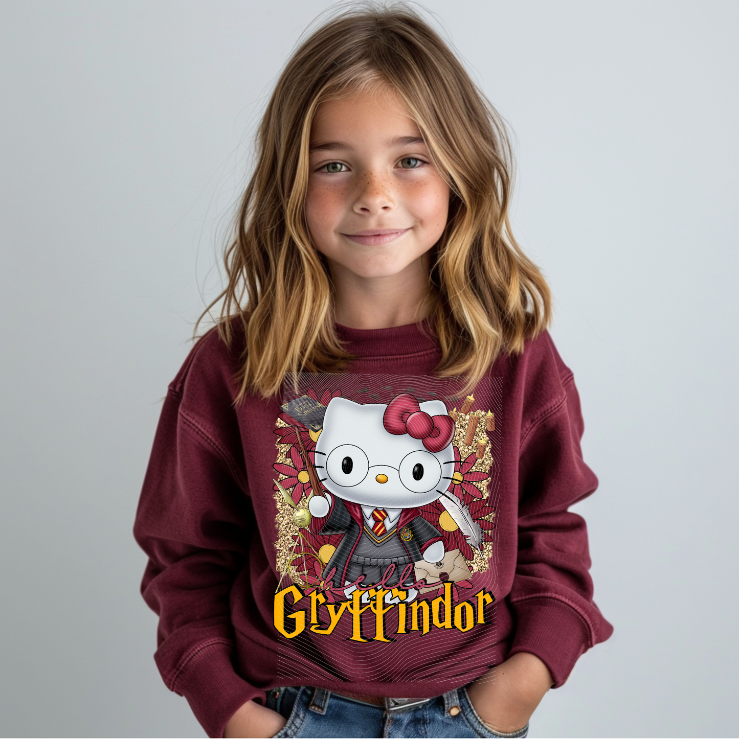 KIDS JUMPER OR T-SHIRT - GRYFFINDOR