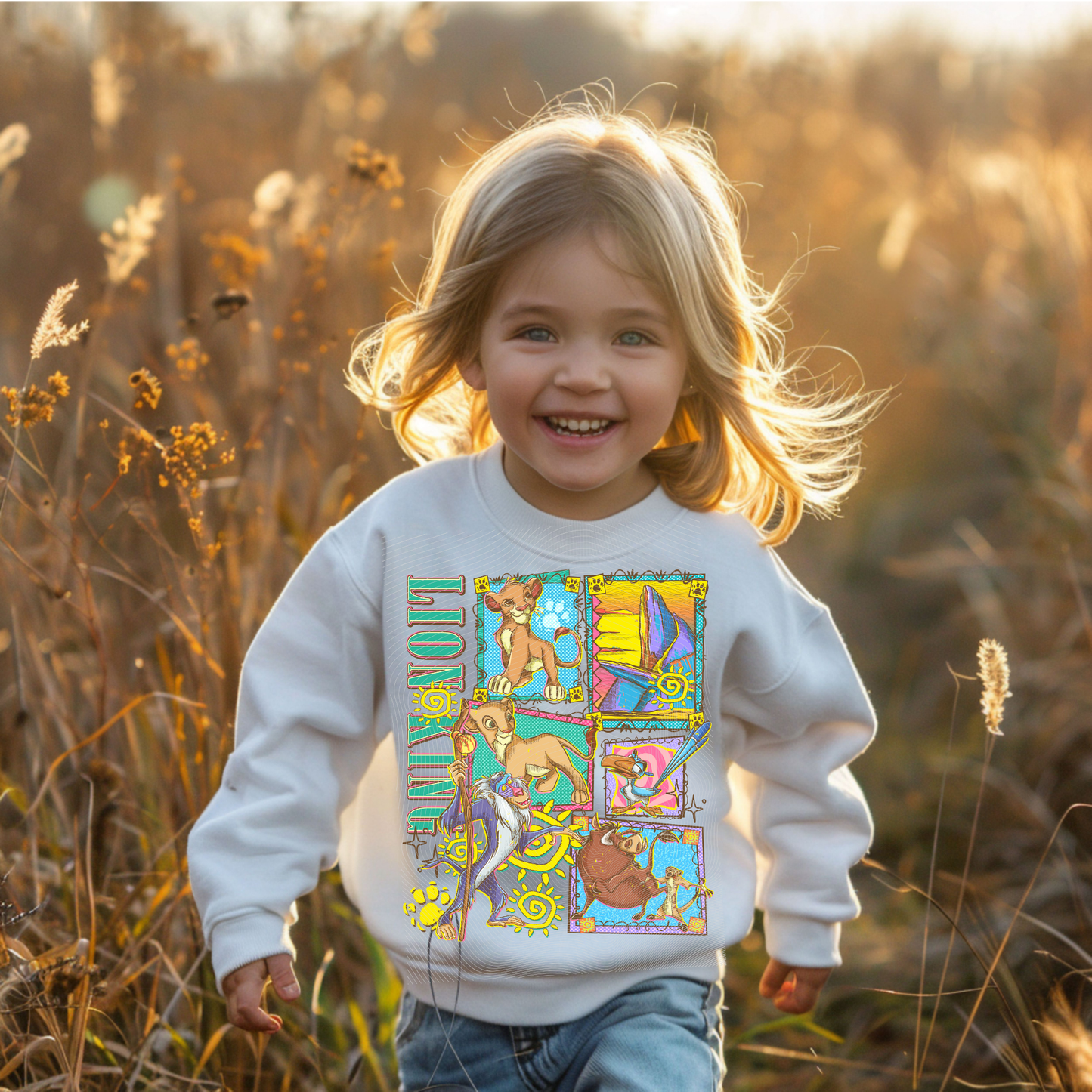 KIDS JUMPER OR T-SHIRT - LION KING