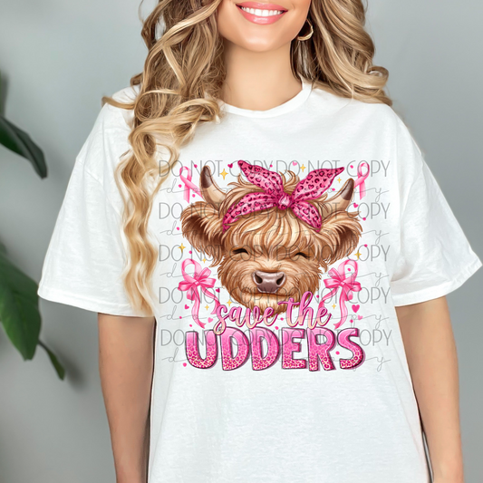 COW - BREAST CANCER AWARENESS TEE