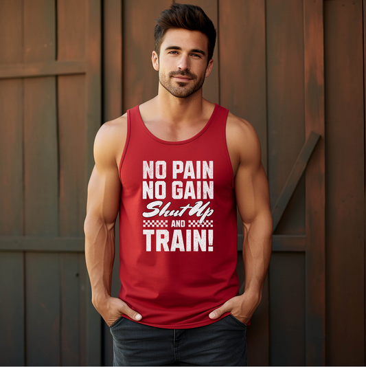 'NO PAIN NO GAIN' TANK