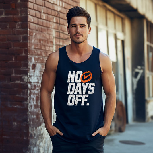 'NO DAYS OFF' TANK