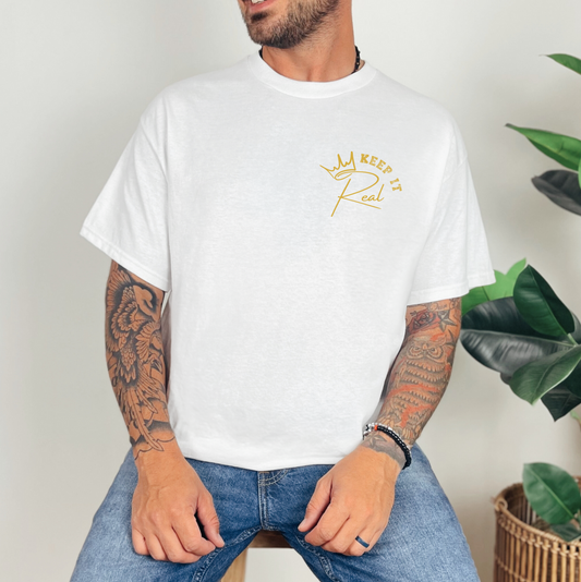 'KEEP IT REAL' TEE