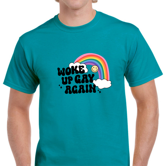 'WOKE UP' TEE