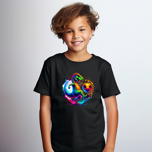 'DINOSAUR SOCCER' TEE