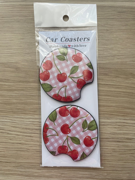 'CHERRY' CAR COASTER