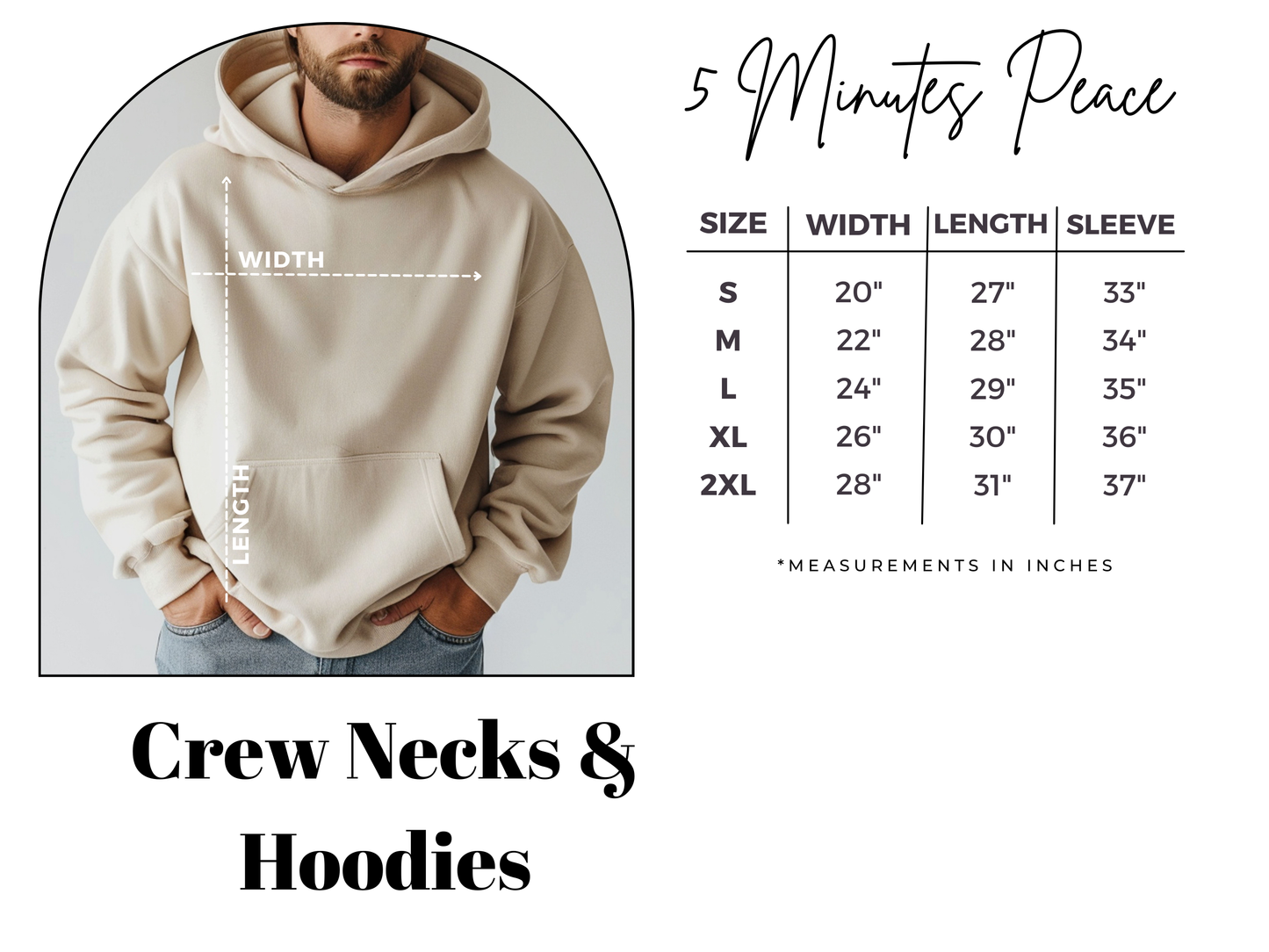 '5MP CURSIVE' CREW NECK