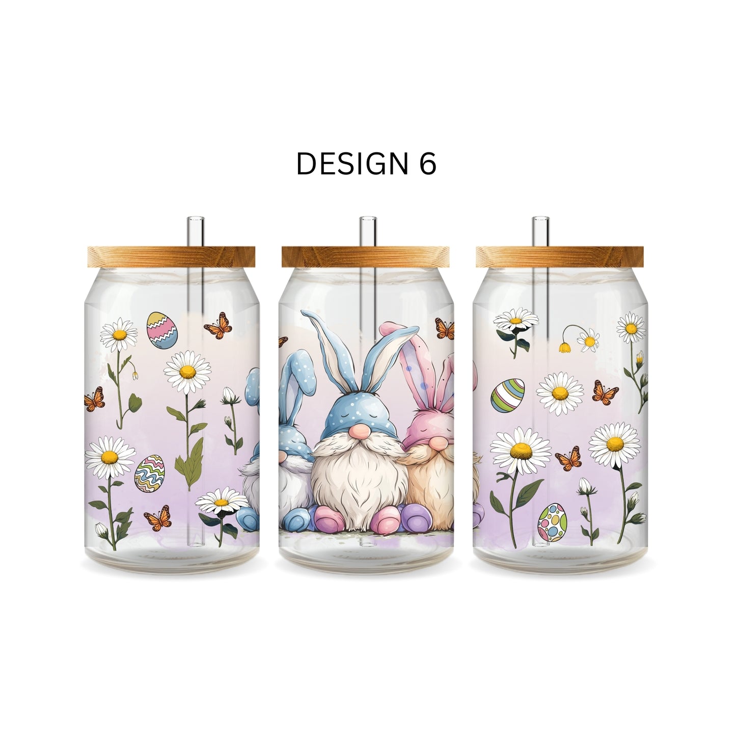 'EASTER SNOWGLOBES AND GLASS LIBBEY CUPS'