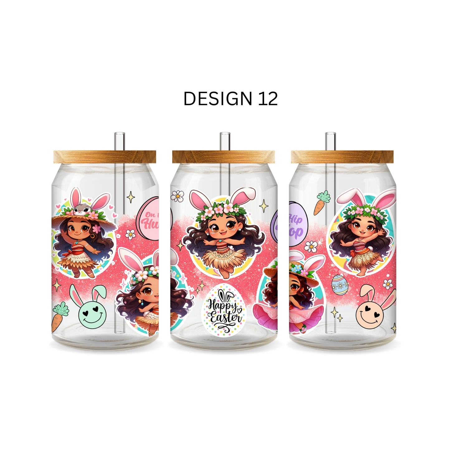 'EASTER SNOWGLOBES AND GLASS LIBBEY CUPS'