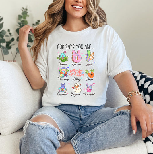 'SIMPLY BLESSED' TEE