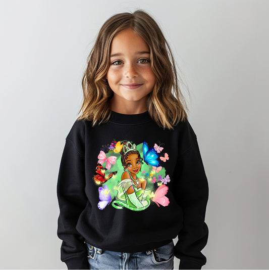 'PRINCESS TIANA' CREW NECK