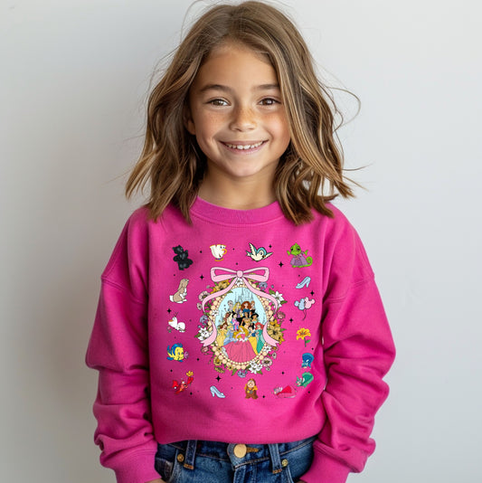 'PRINCESSES & FREINDS' CREW NECK