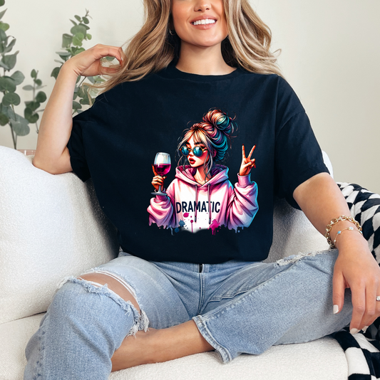 'DRAMATIC' TEE