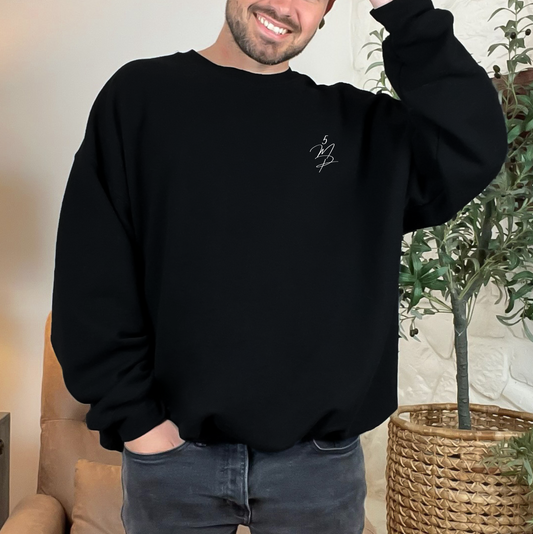 '5MP CURSIVE' CREW NECK