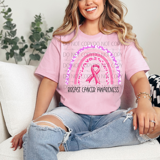 RAINBOW - BREAST CANCER AWARENESS TEE