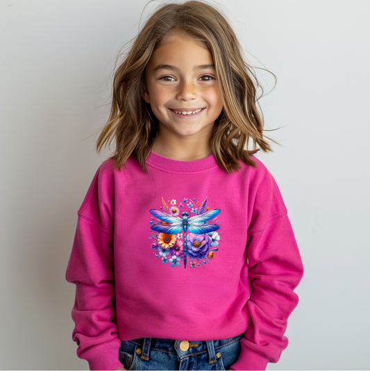 'DRAGONFLY' CREW NECK