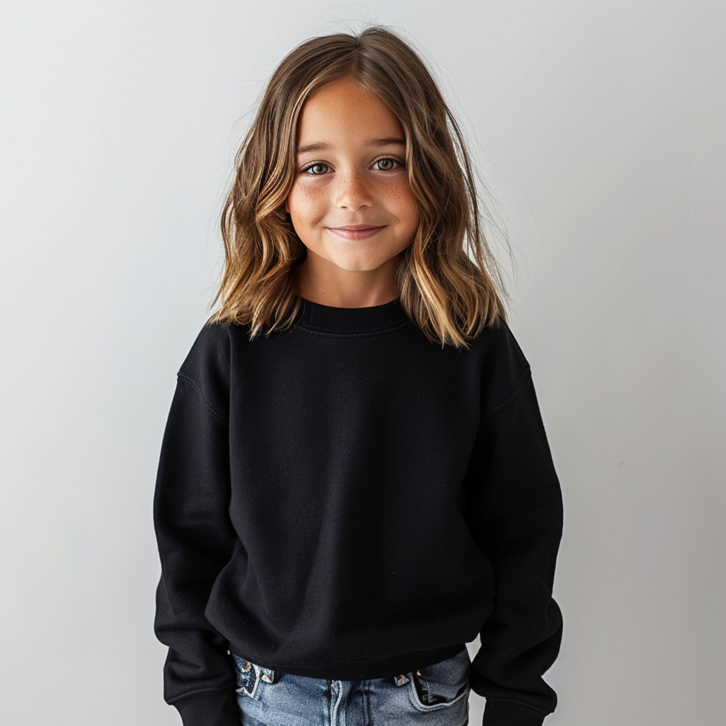 Kids Crew Neck Jumper - 8-16